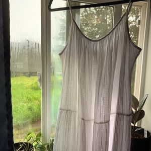 SOLD. Linen beach dress